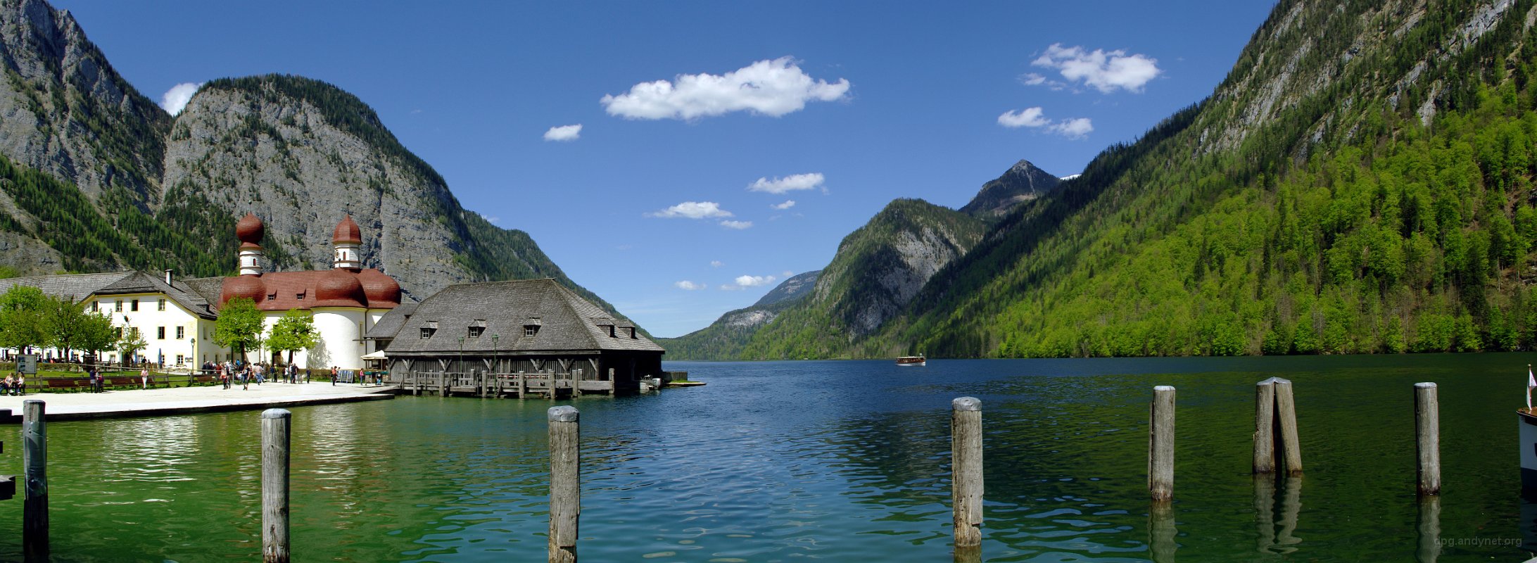 Königssee mit der Kirche St. Bartholomä