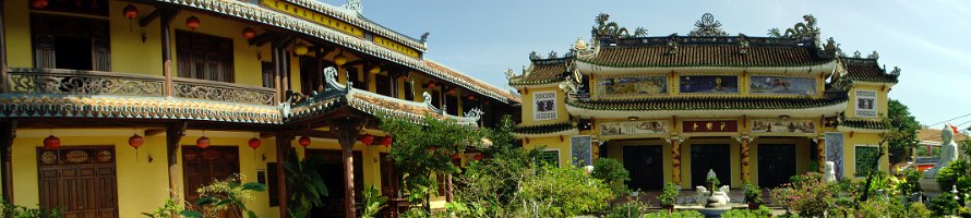 Chùa Pháp Bảo panorama : Viet Nam, Hội An, Temples, Panorama