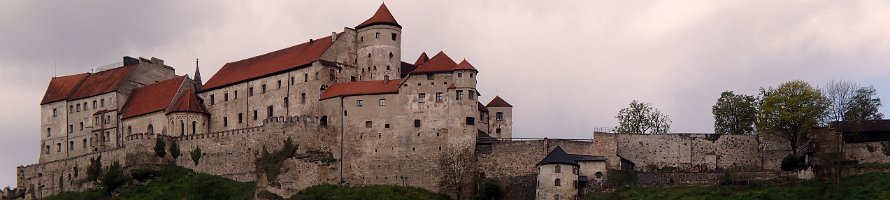 Herzogsstadt Burghausen  Замок Бургхаузен : Panorama, Castle, Deutschland, Germany